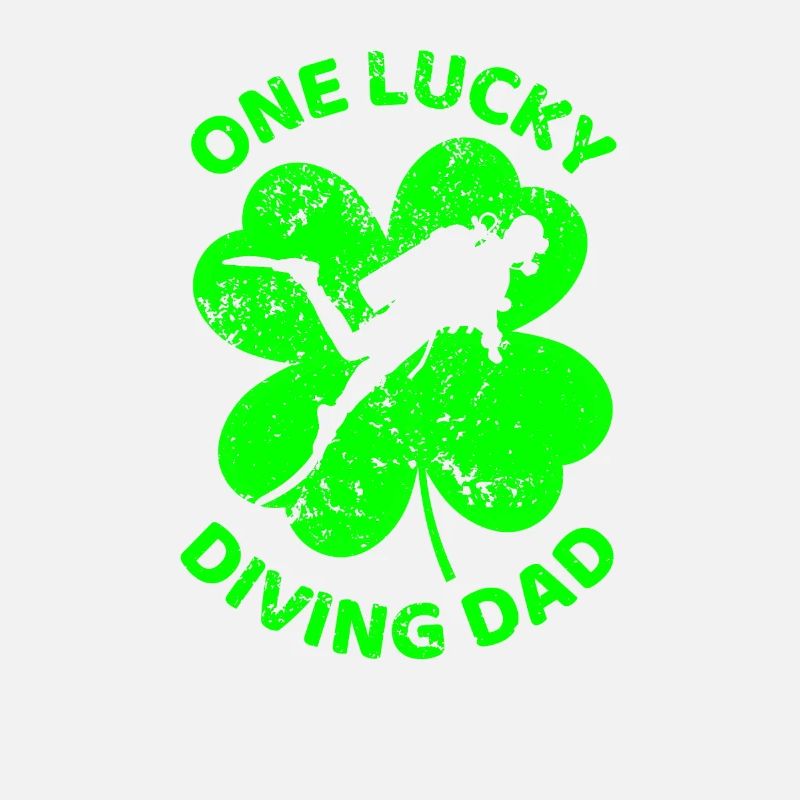 Tauchen St. Patrick's Day Kleeblatt