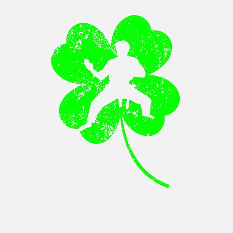 Karate St. Patrick's day shamrock