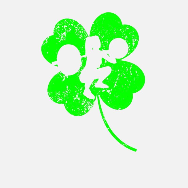 Weightlifting St. Patrick's day shamrock