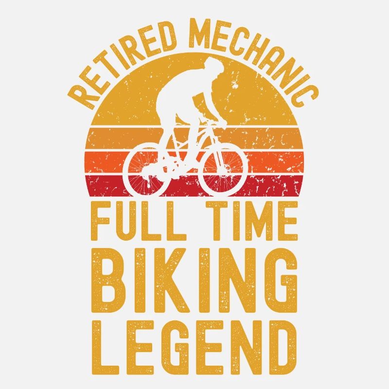 Retired mechanic biking legend