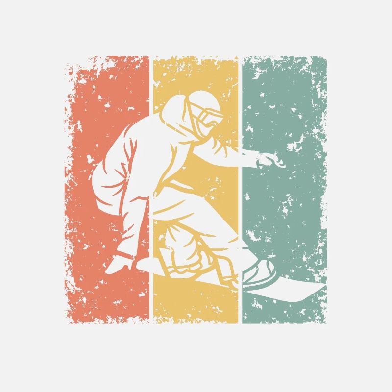 Snowboarden Retro