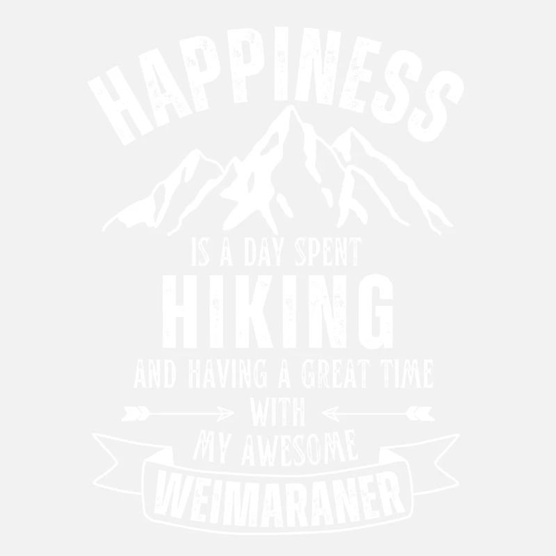 Wandern mit Weimaraner