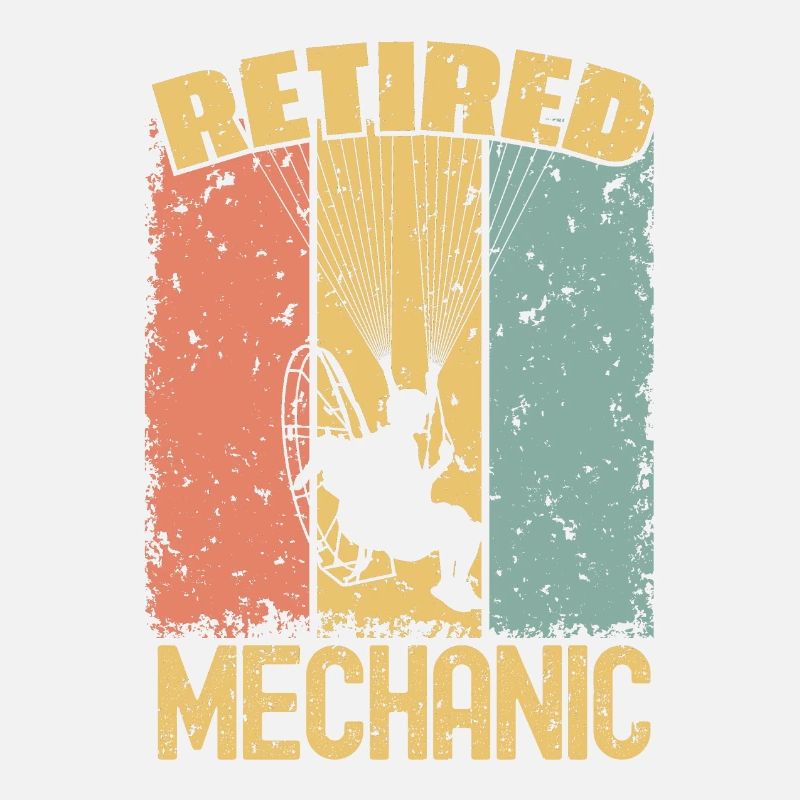 Paramotoring retired mechanic