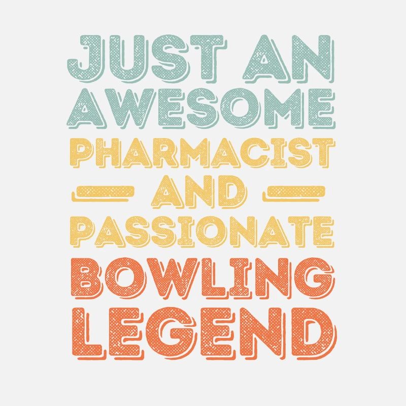 Apotheker Bowling-Legende retro