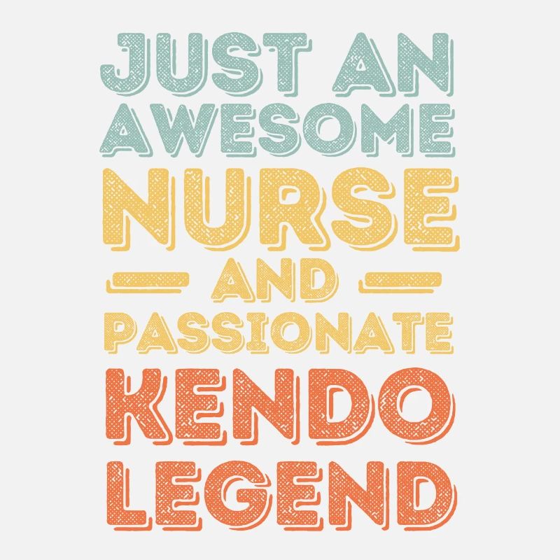 Krankenschwester Kendo Legende retro