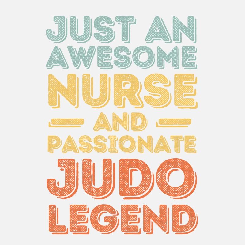 Krankenschwester Judo Legende retro