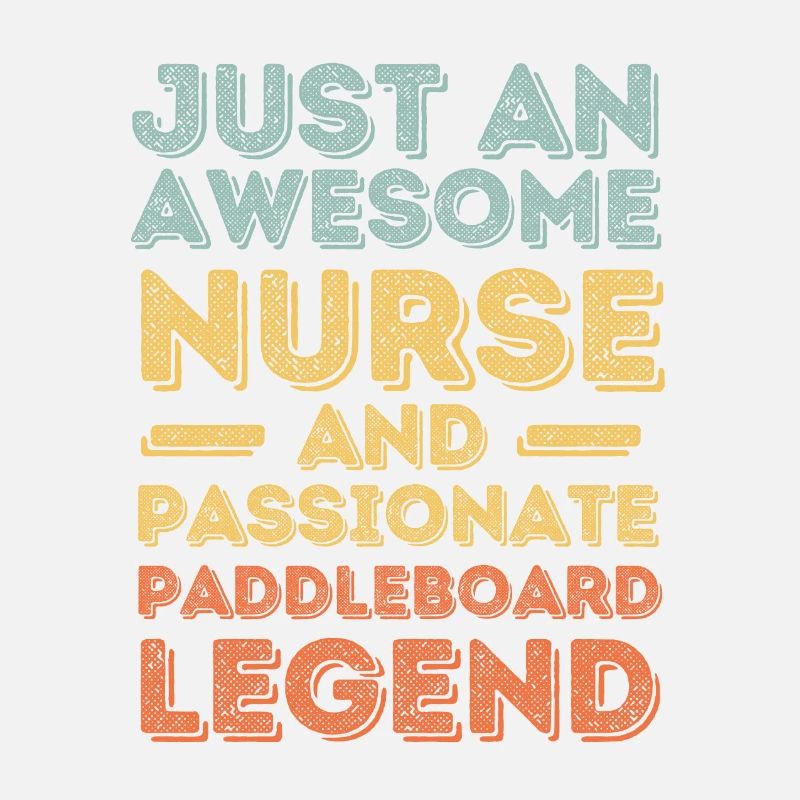Nurse Paddleboard légende rétro