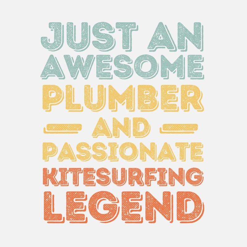 Klempner Kitesurf Legende Retro