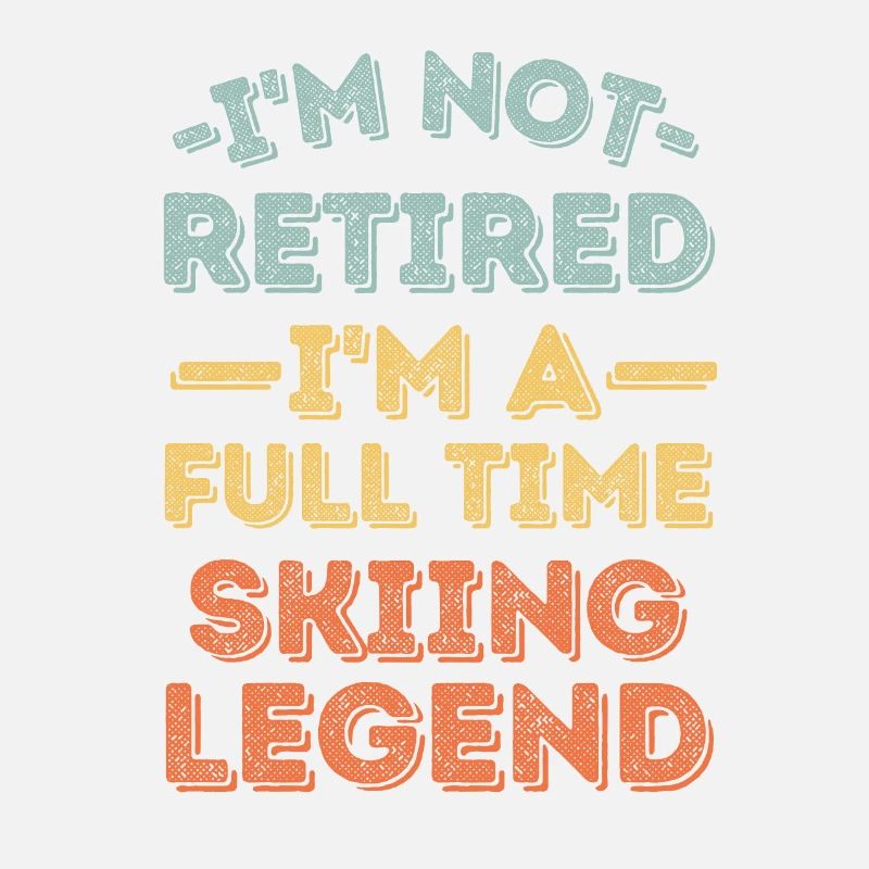 Retired and skiing legend