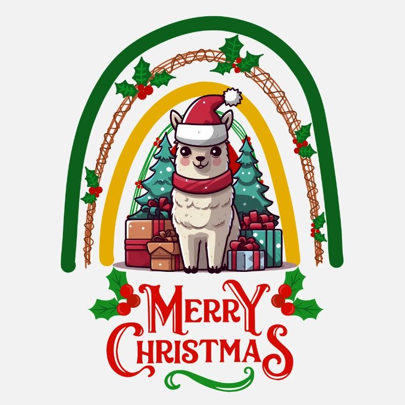 Lama Weihnachten