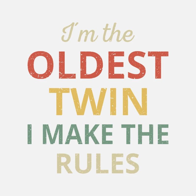 Matching Twins - Oldest Twin I Make The Rules III