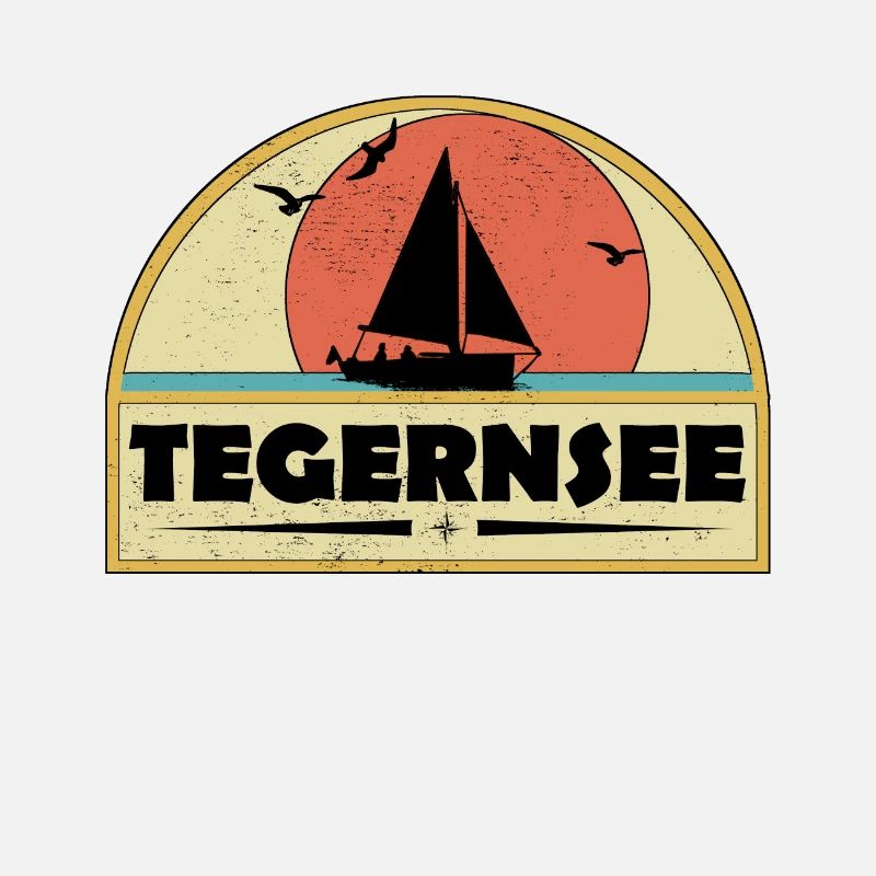 See Segelboot Tegernsee