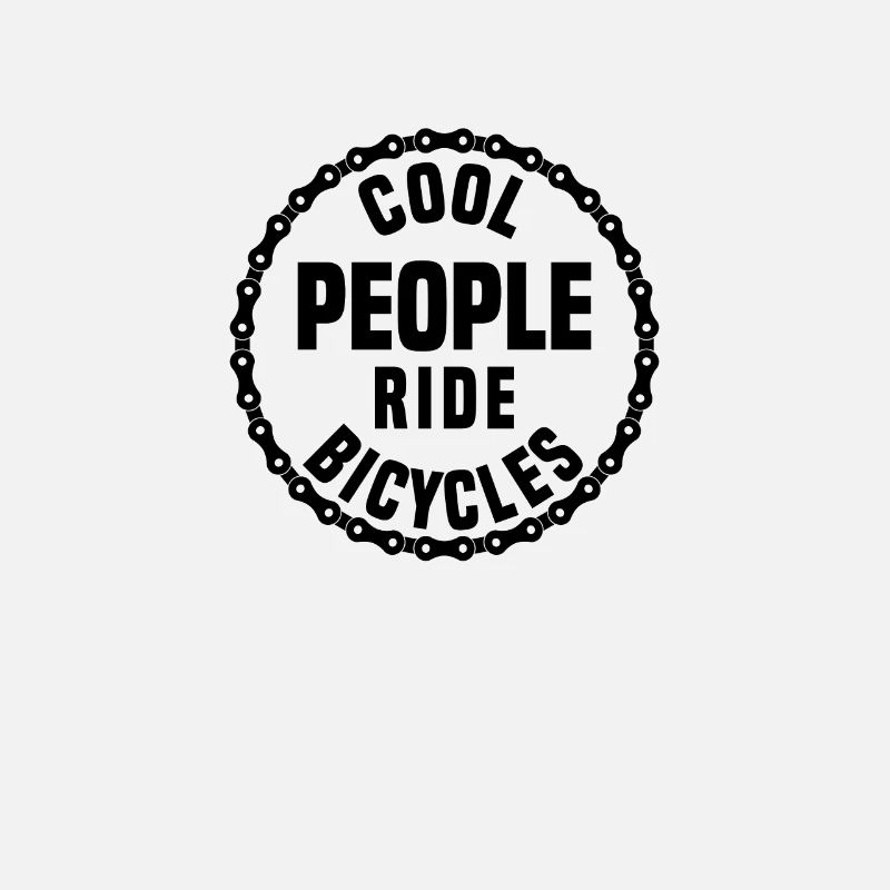 Cool people ride bicycles
