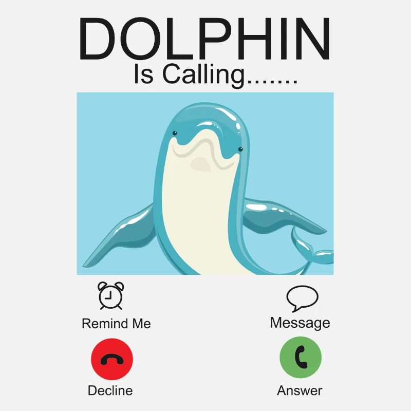 Dolphin Phone Display Dolphin Is