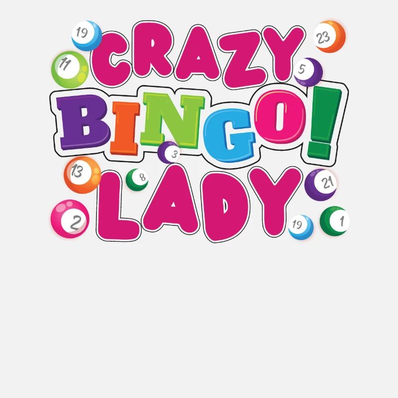 Bingo Player Crazy Bingo Lady