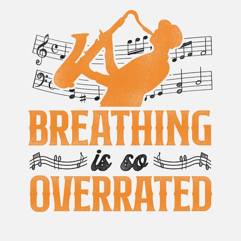 La respiration du saxophone est tellement
