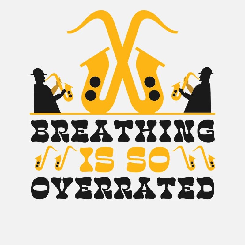 La respiration du saxophone est tellement