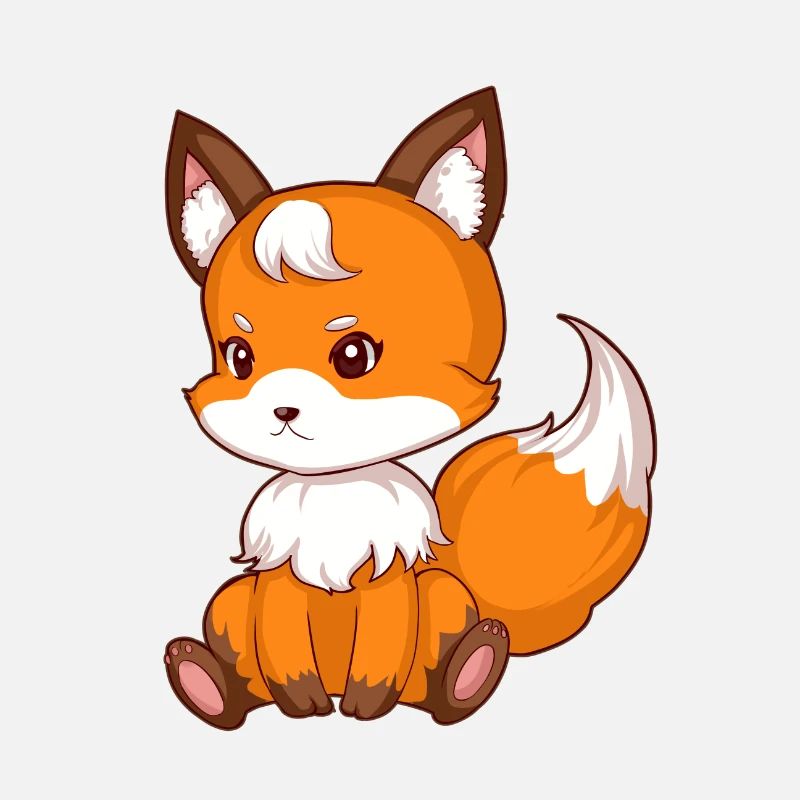 Fuchs assis douce