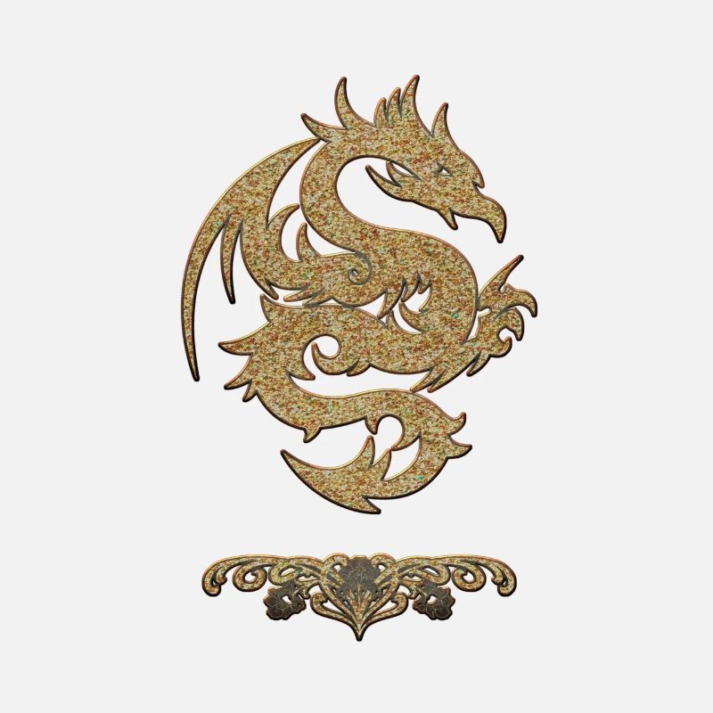 Wundervoller chinesischer Drache