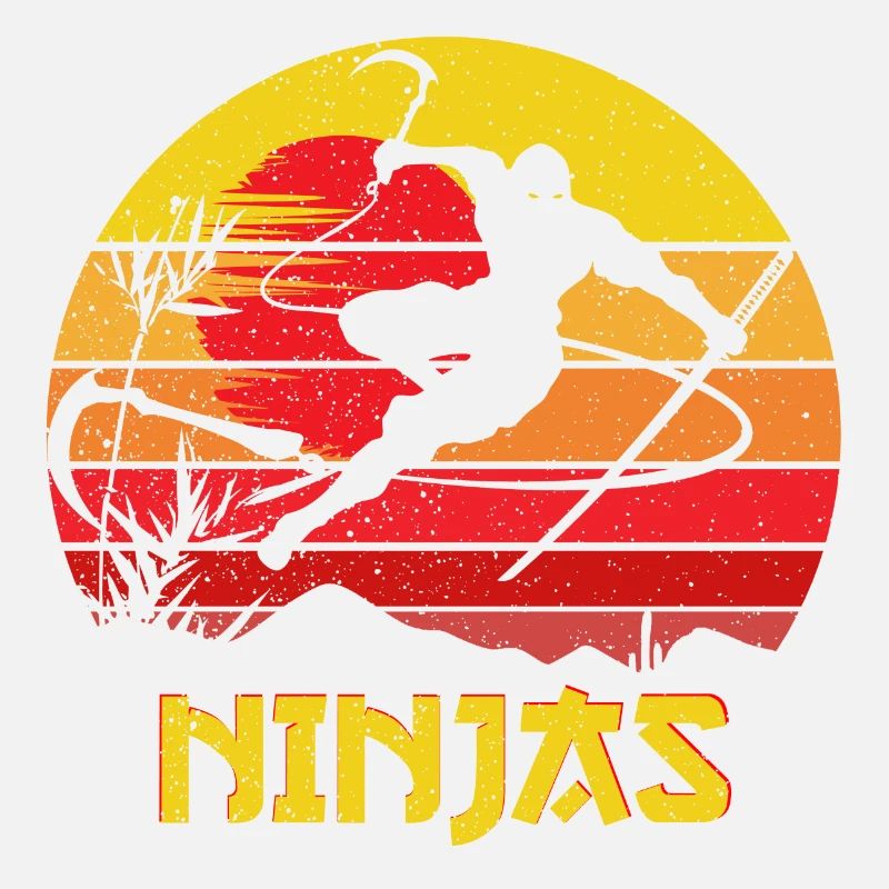 Ninja Warrior Ninjas Vintage
