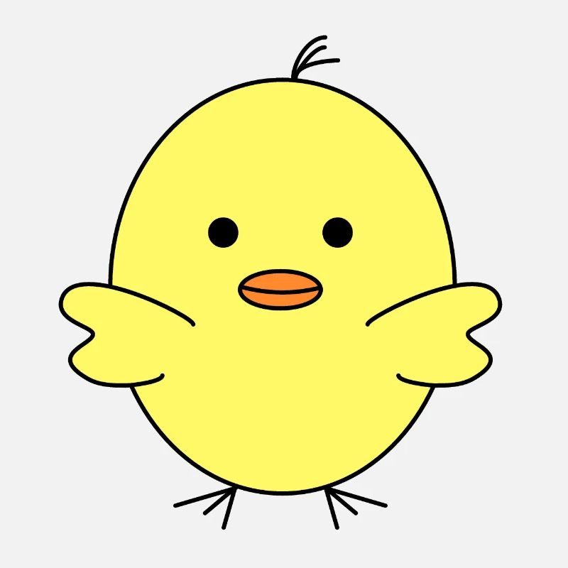Poussin jaune