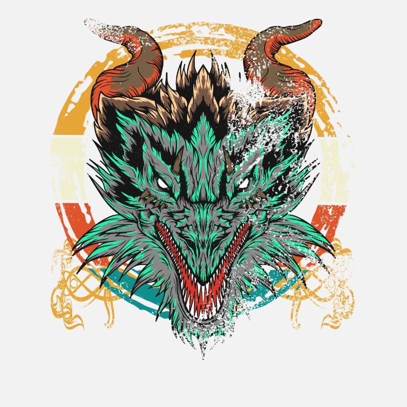 Drache, Drachen, asiatischer Drache