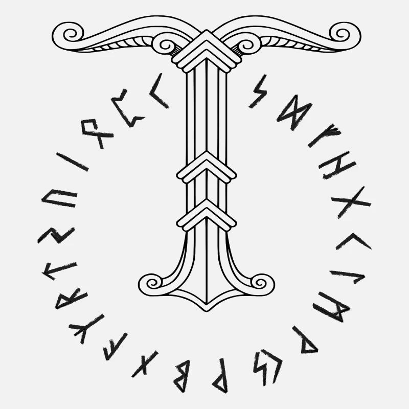 Irminsul Wikinger-Symbol