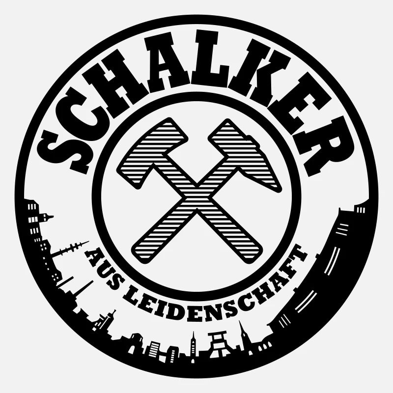 Gelsenkirchen Schalke Leidenschaft Farbe änderbar
