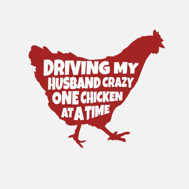 Driving My Husband Crazy One Chicken-backyard