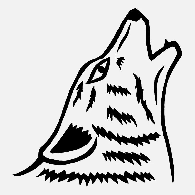 Das Heulen des schwarzen Wolfes