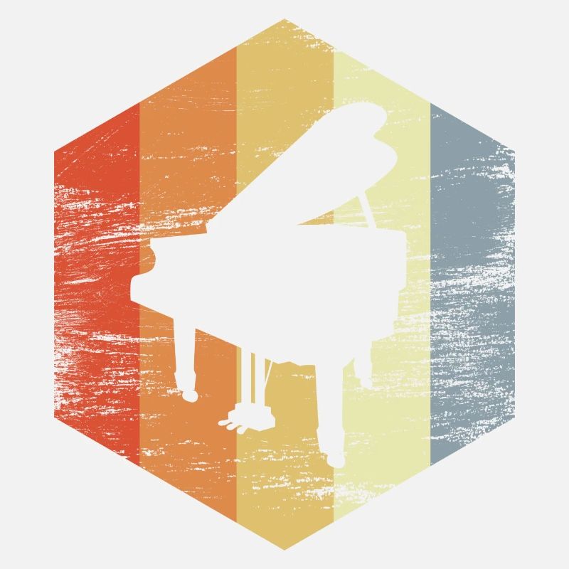 Piano à queue vintage