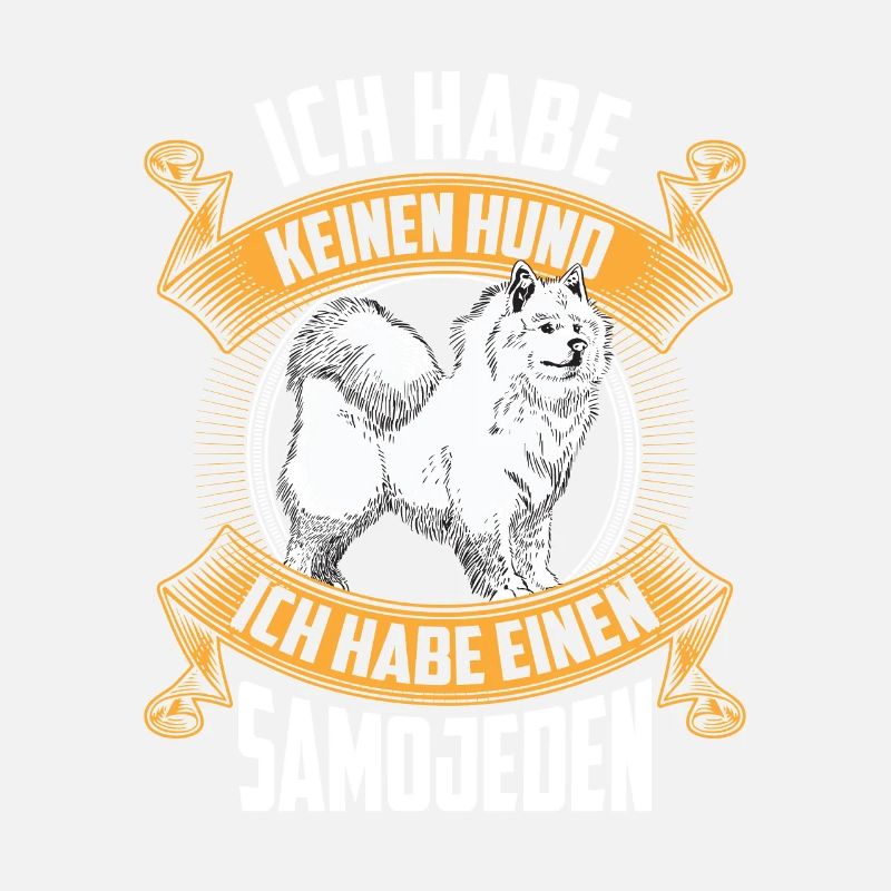 Ich habe einen Samojede Samojedenspitz