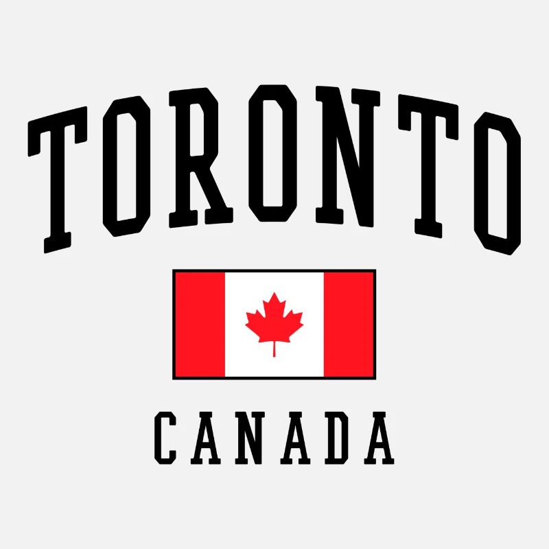 Toronto Canada Flag Design Gift Idea