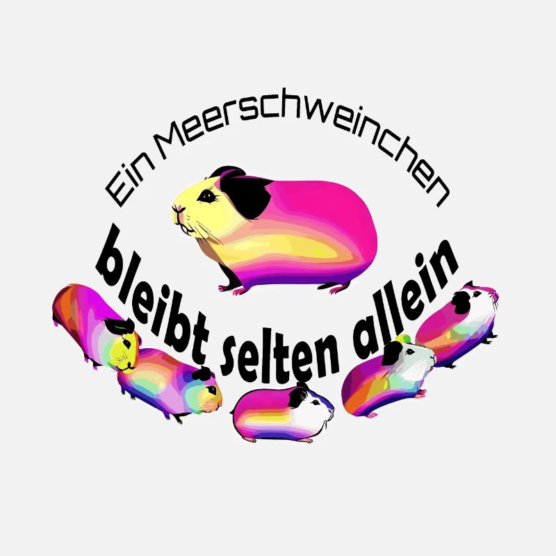 Bunte Meerschweinchen Statement 