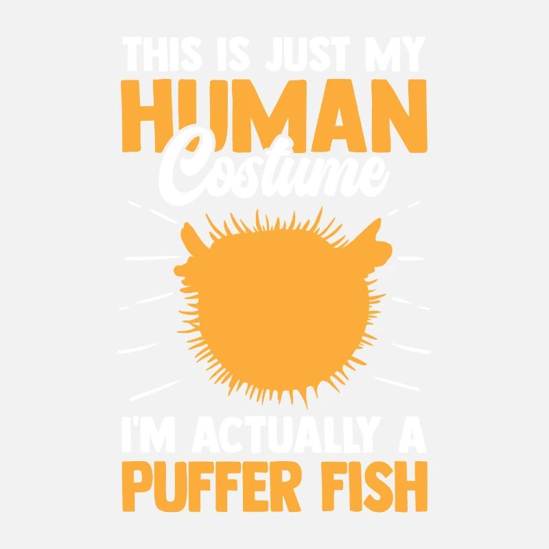 Nur ein Kugelfisch Kostüm Riesenkugelfisch