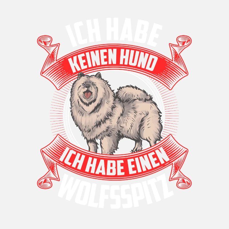 Ich habe einen Wolfsspitz Deutscher Keeshond