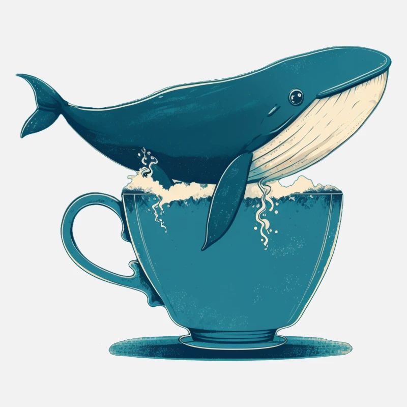 Wal in Teetasse