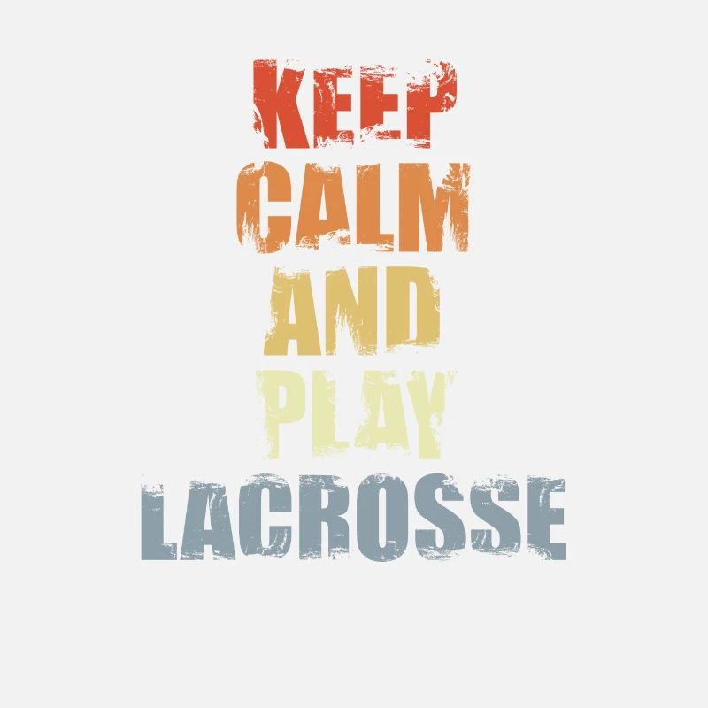 Playing lacrosse