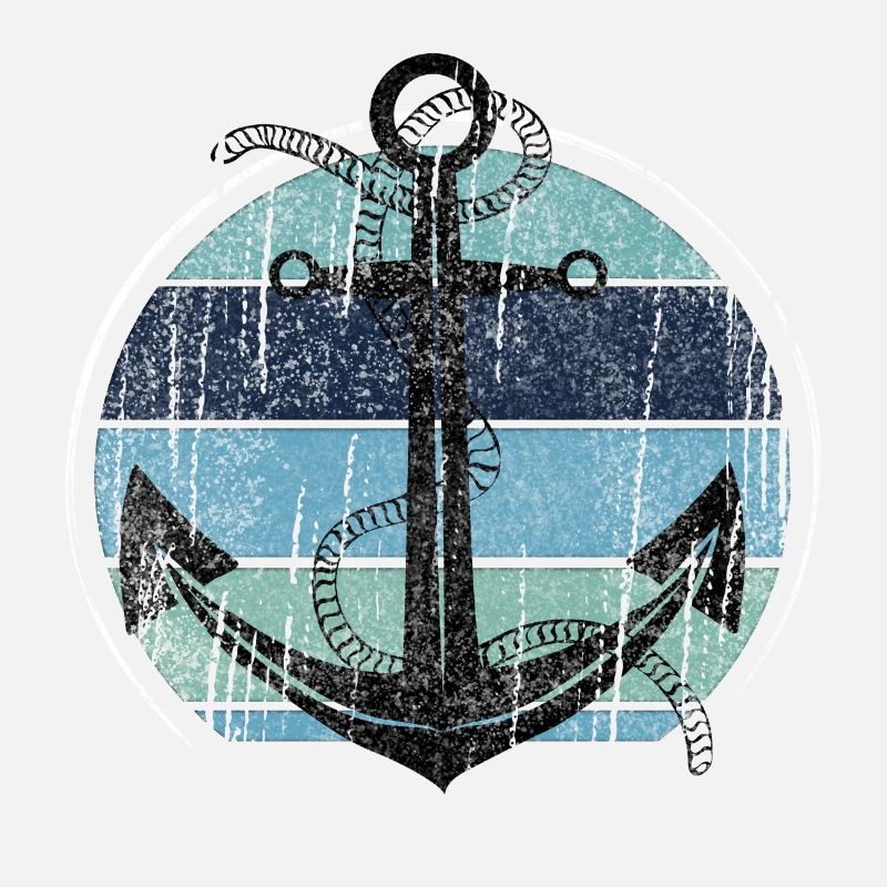 Conception maritime d’ancre vintage