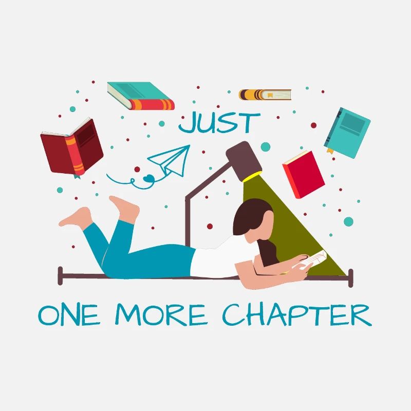 Just one more chapter funny reading quote