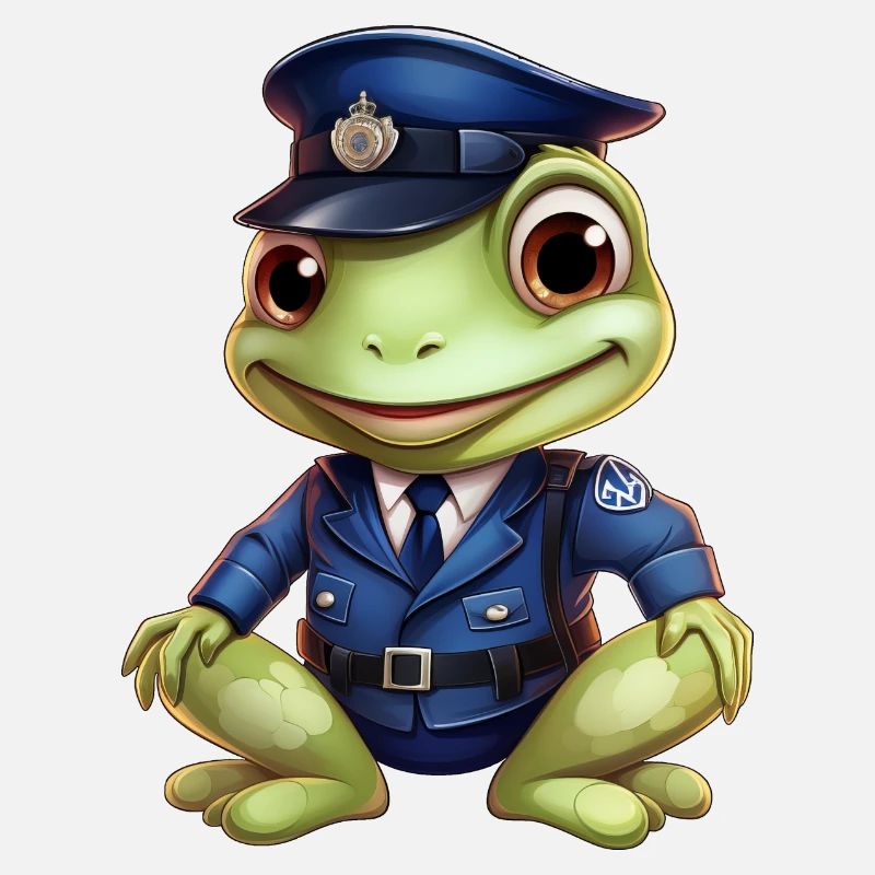 Frog Policeman