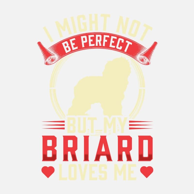 Briard is not perfect Berger de Brie