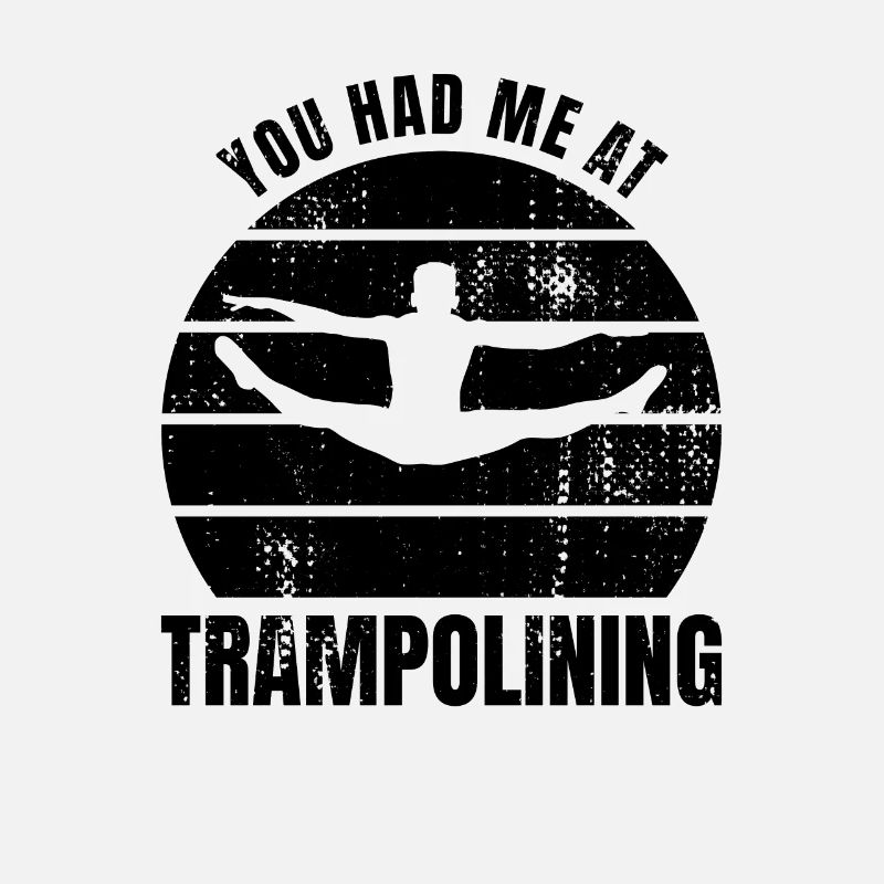 Dicton sur le trampoline