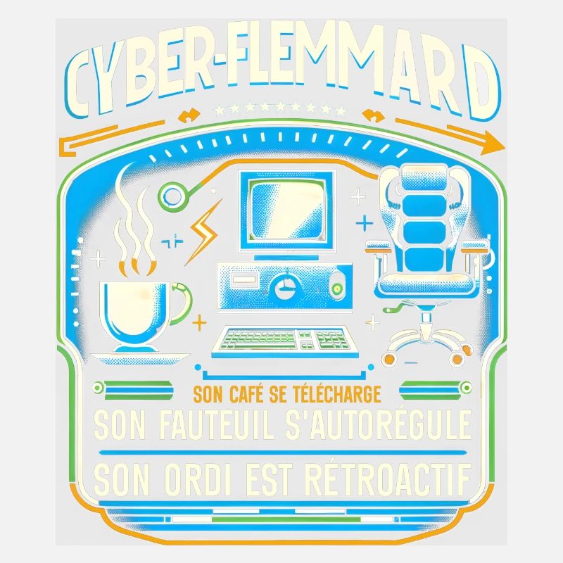 Cyber-Flemmard Rires et Gadgets Numériques
