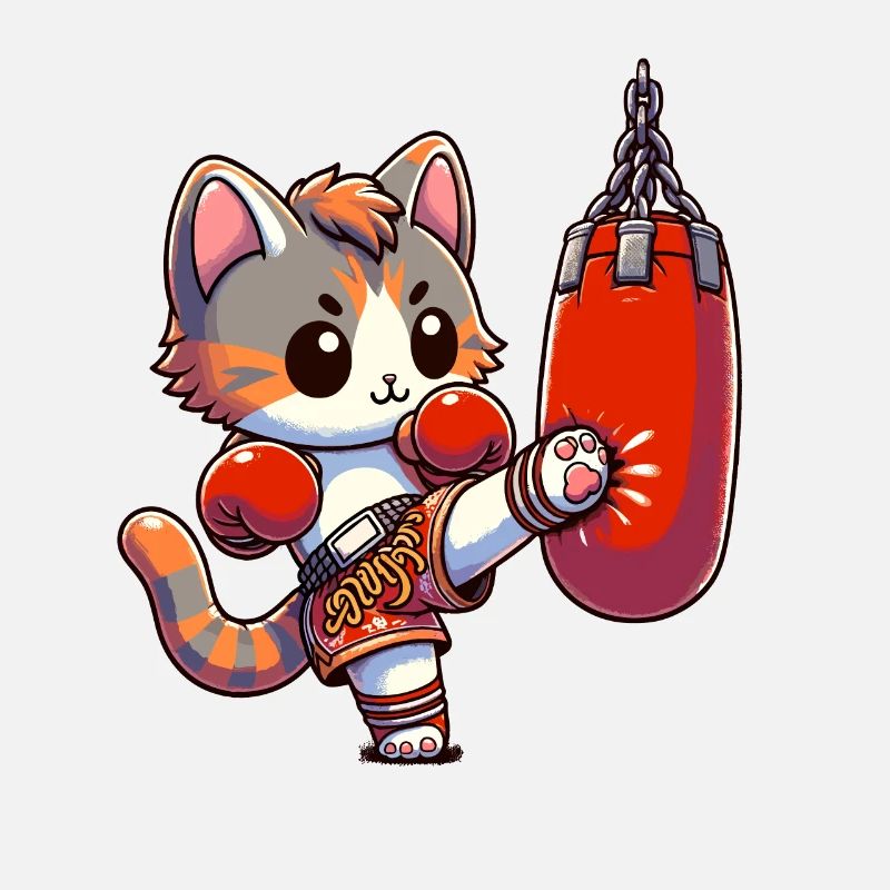 Muay Thai Boxing, Thai Boxing Kickboxen Kickboxer