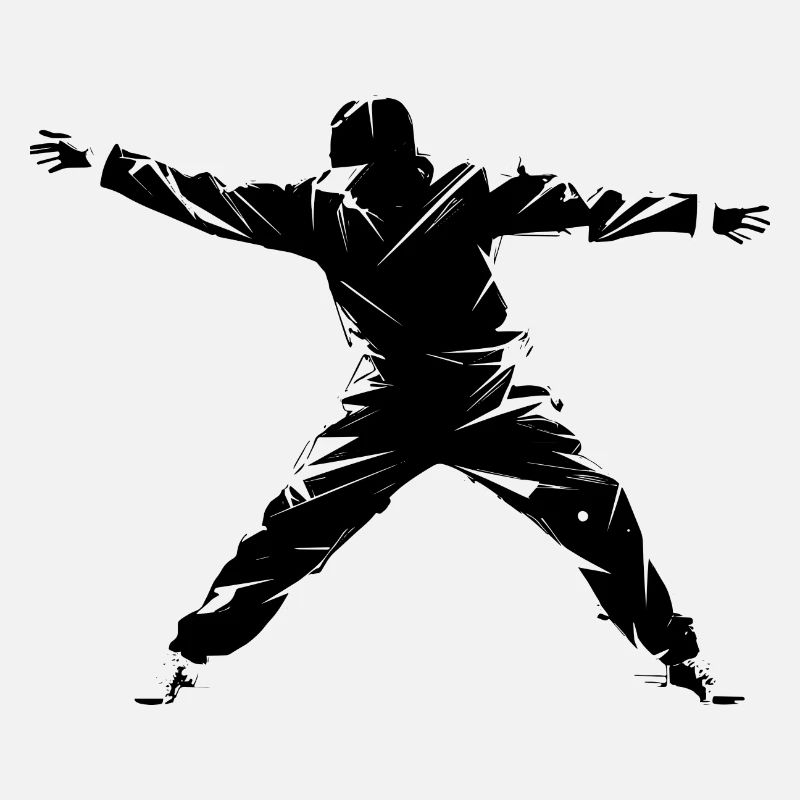 Dessin de breakdance