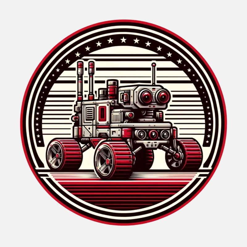 "Himmlischer Entdecker" - Space Rover Abzeichen