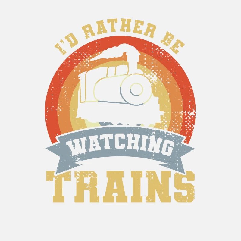 Funny railroad worker