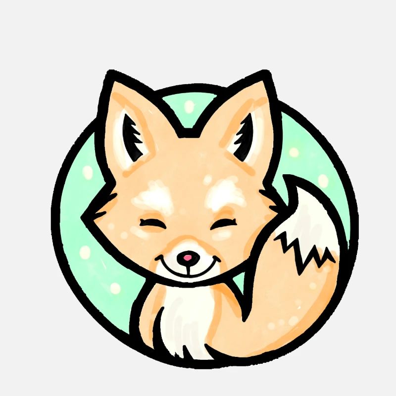 Petit renard (coloré)