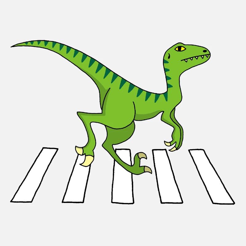 Fußgänger-Dinosaurier